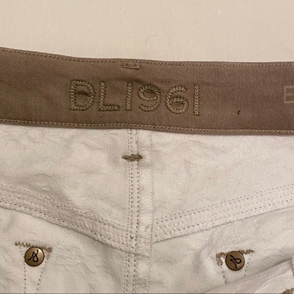 DL 1961 Emma Metallic Gold Jean Legging - Picture 6 of 7